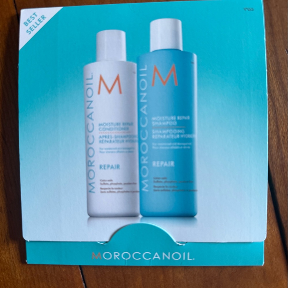 💜 Moroccanoil Moisture Repair Shampoo & Conditioner Sample